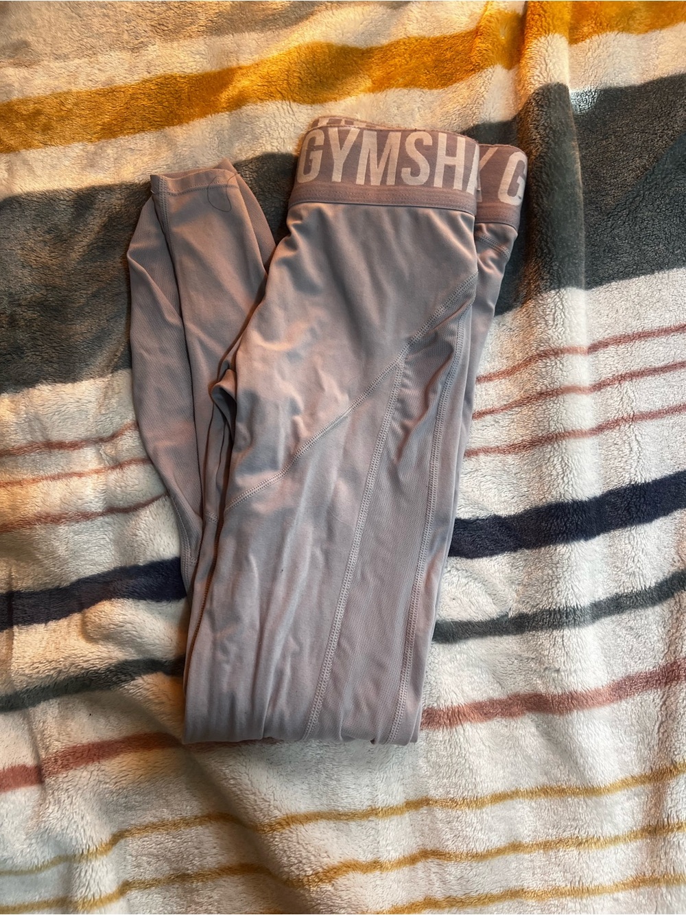 Gymshark Kids Seamless Leggings in Mauve Pink